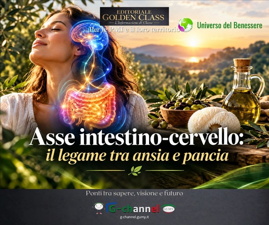 Asse intestino-cervello: il legame tra ansia e pancia