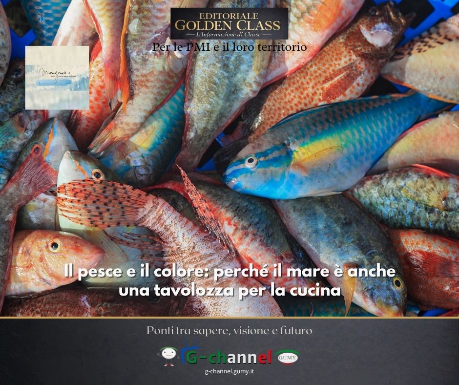 Il pesce e il colore: perché il mare è anche una tavolozza per la cucina