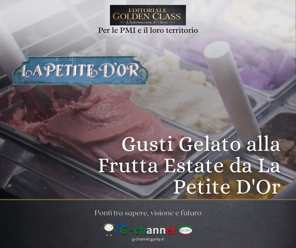Gusti Gelato alla Frutta Estate da La Petite D'Or