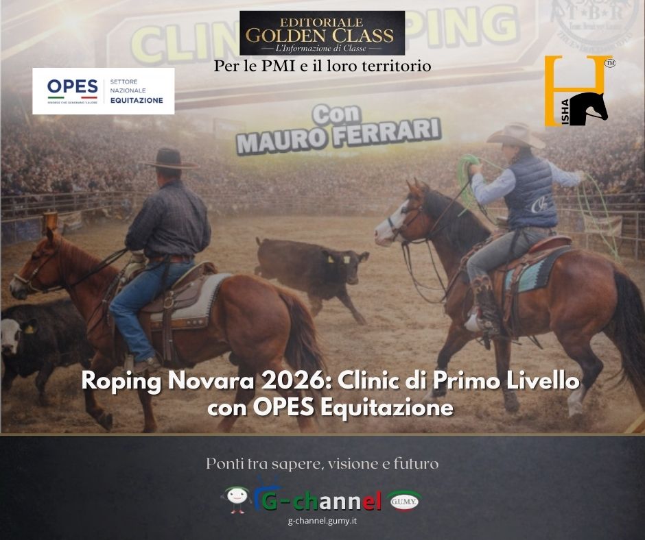 Roping Novara 2026: Clinic di Primo Livello con OPES Equitazione