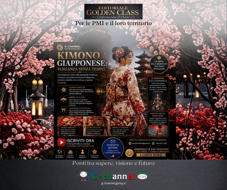 Kimono giapponese: eleganza senza tempo