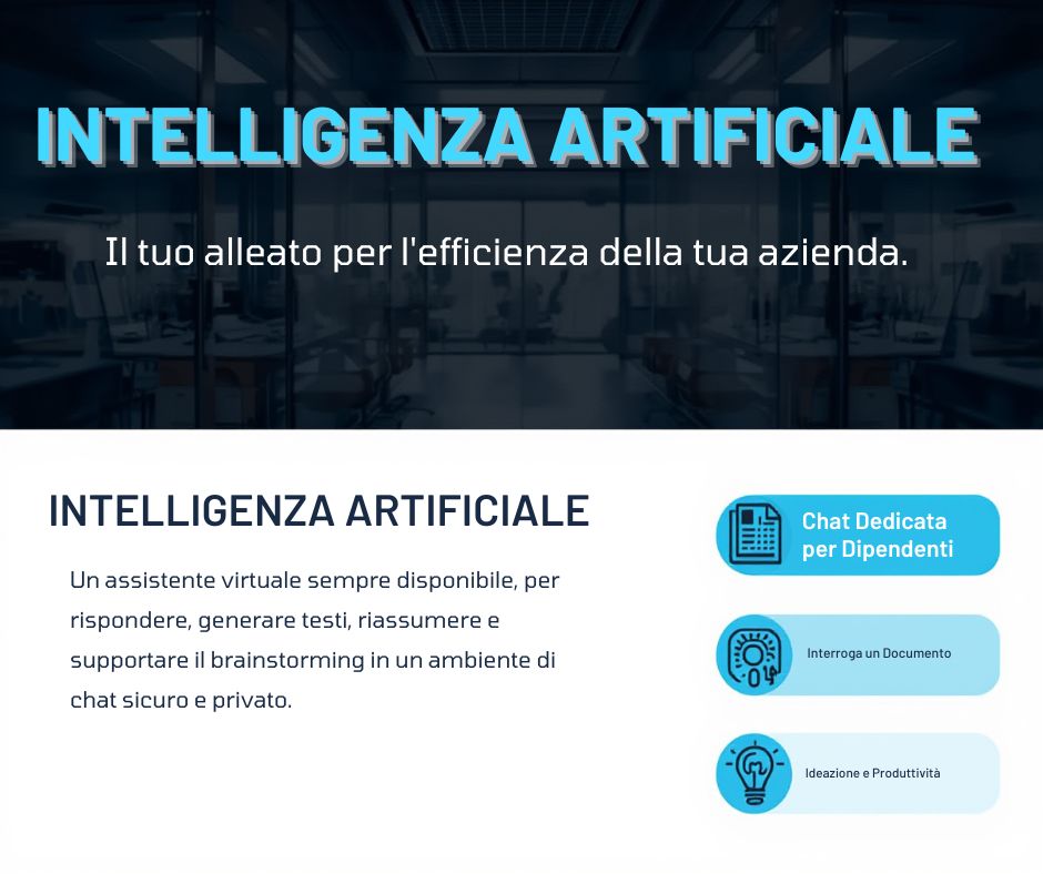 L’ INTELLIGENZA ARTIFICIALE come alleato della Tua Azienda