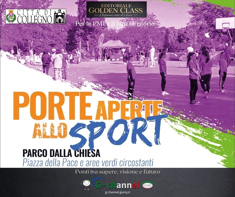 Collegno, Porte Aperte allo Sport 2026: atleti da premiare
