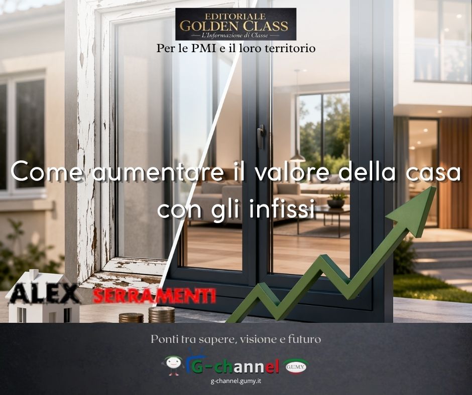 Infissi nuovi: il segreto per aumentare il valore della casa