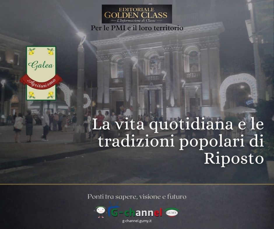La vita quotidiana e le tradizioni popolari di Riposto
