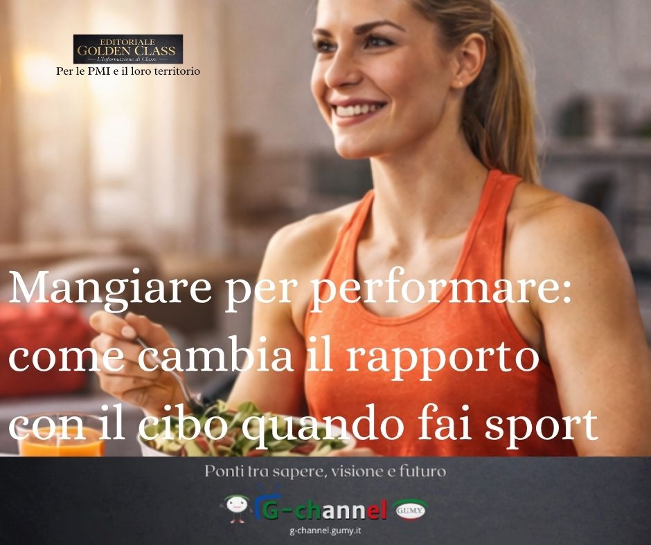  Mangiare per performare: come cambia il rapporto con il cibo quando fai sport