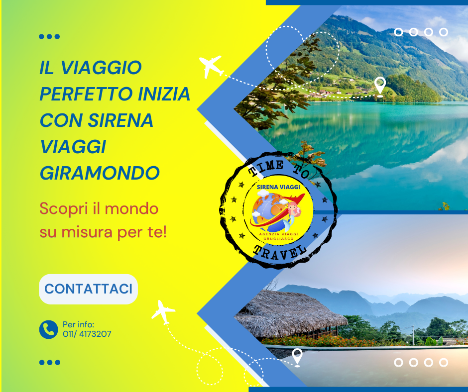 Sirena Viaggi Giramondo – Agenzia viaggi a Grugliasco (TO)