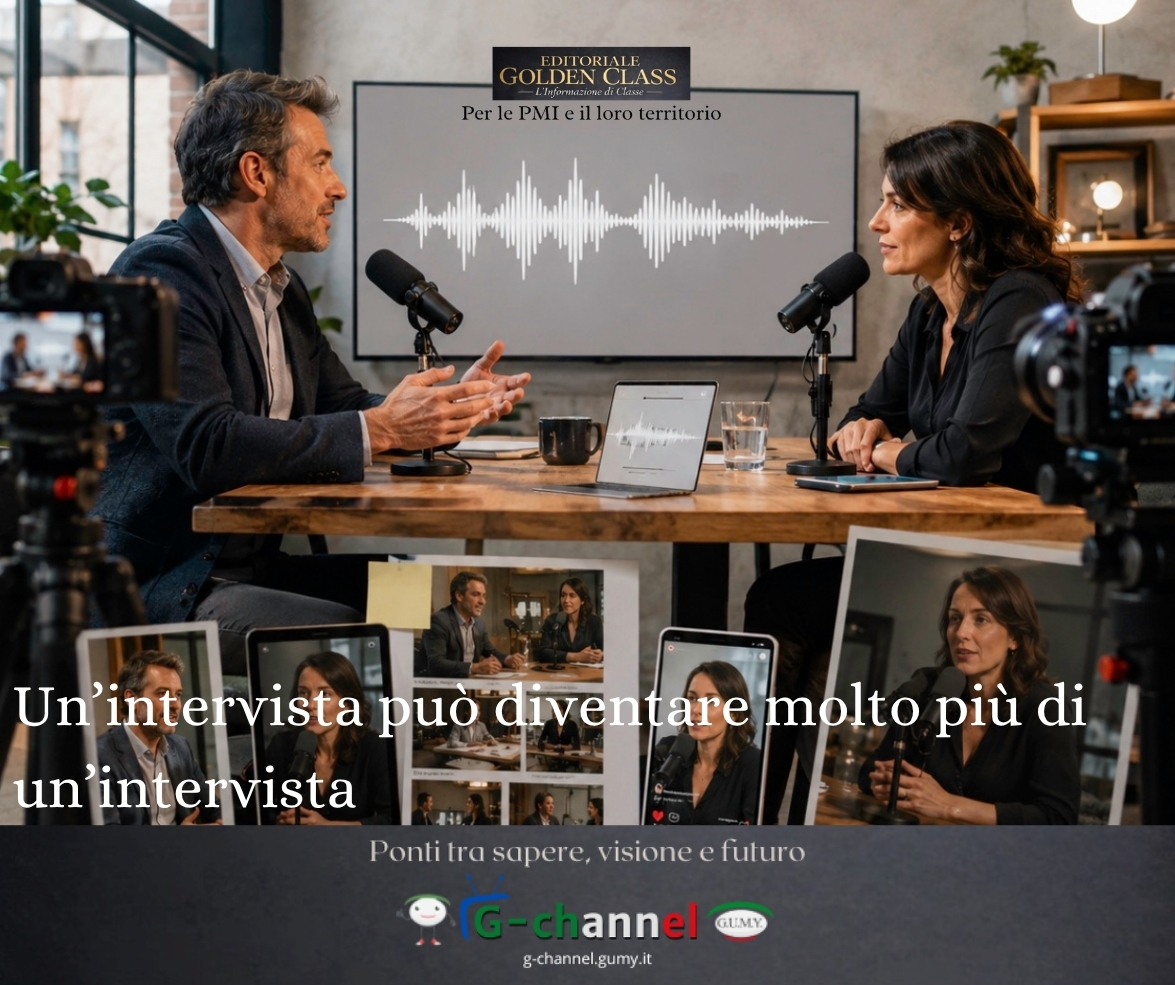 Un’intervista, tanti contenuti: la strategia per le PMI