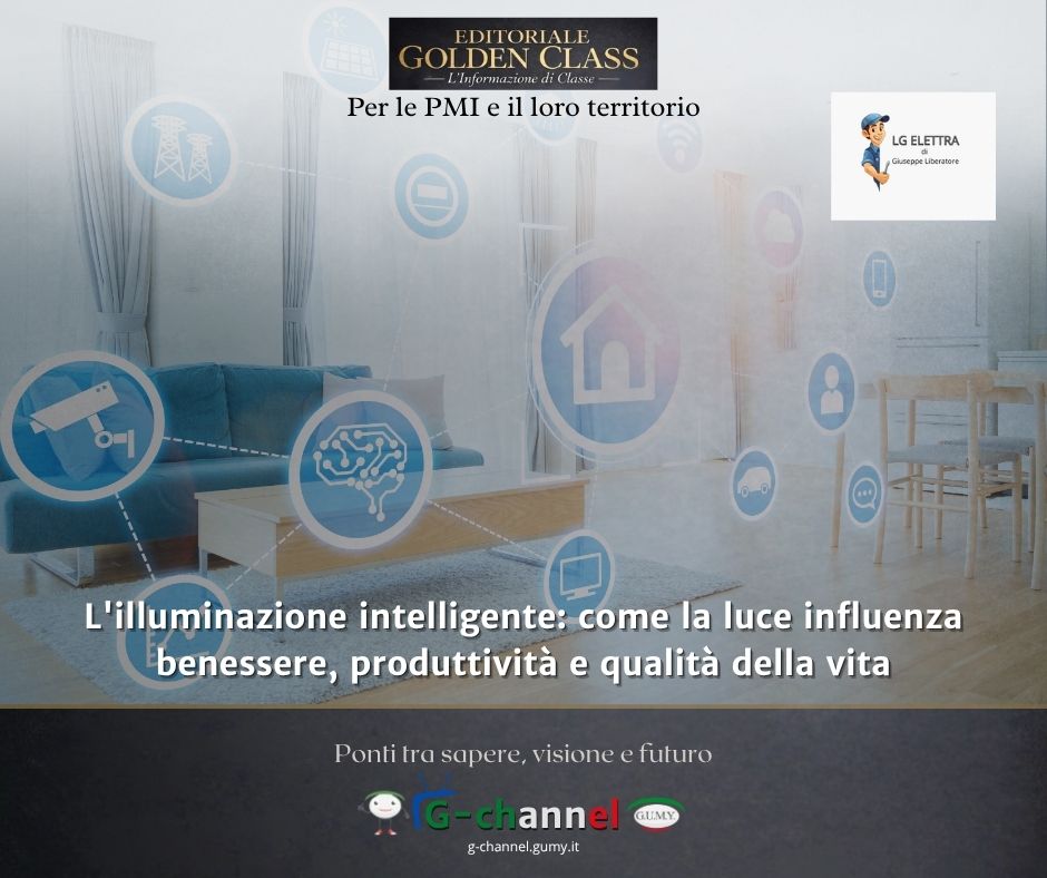 L'illuminazione intelligente: come la luce migliora benessere, comfort ed efficienza