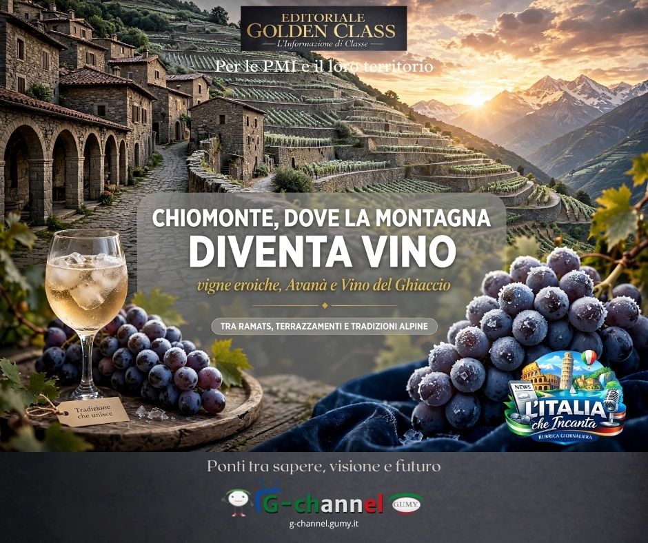 Chiomonte, dove la montagna diventa vino