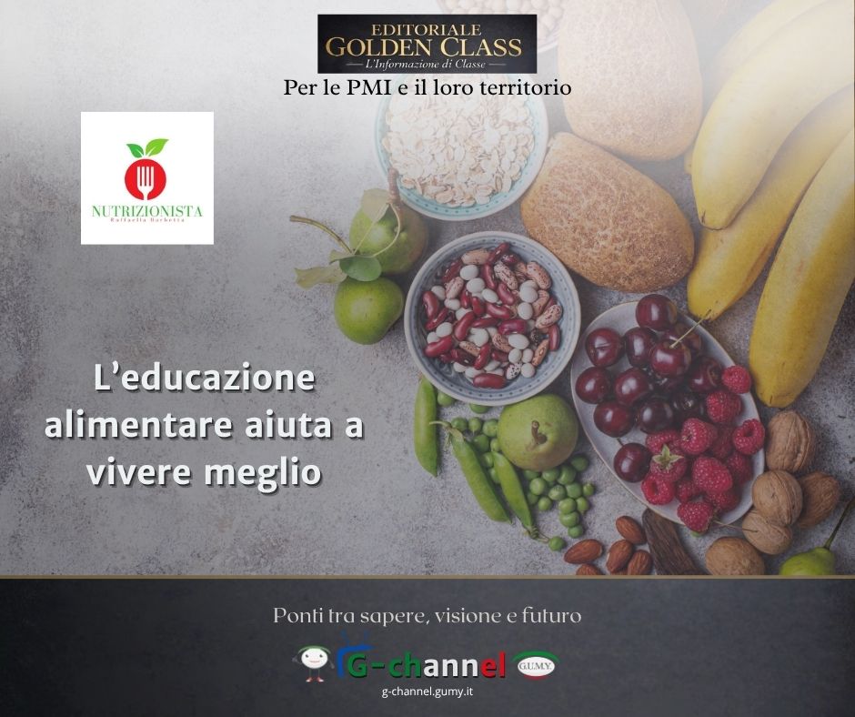 L'educazione alimentare aiuta a vivere meglio