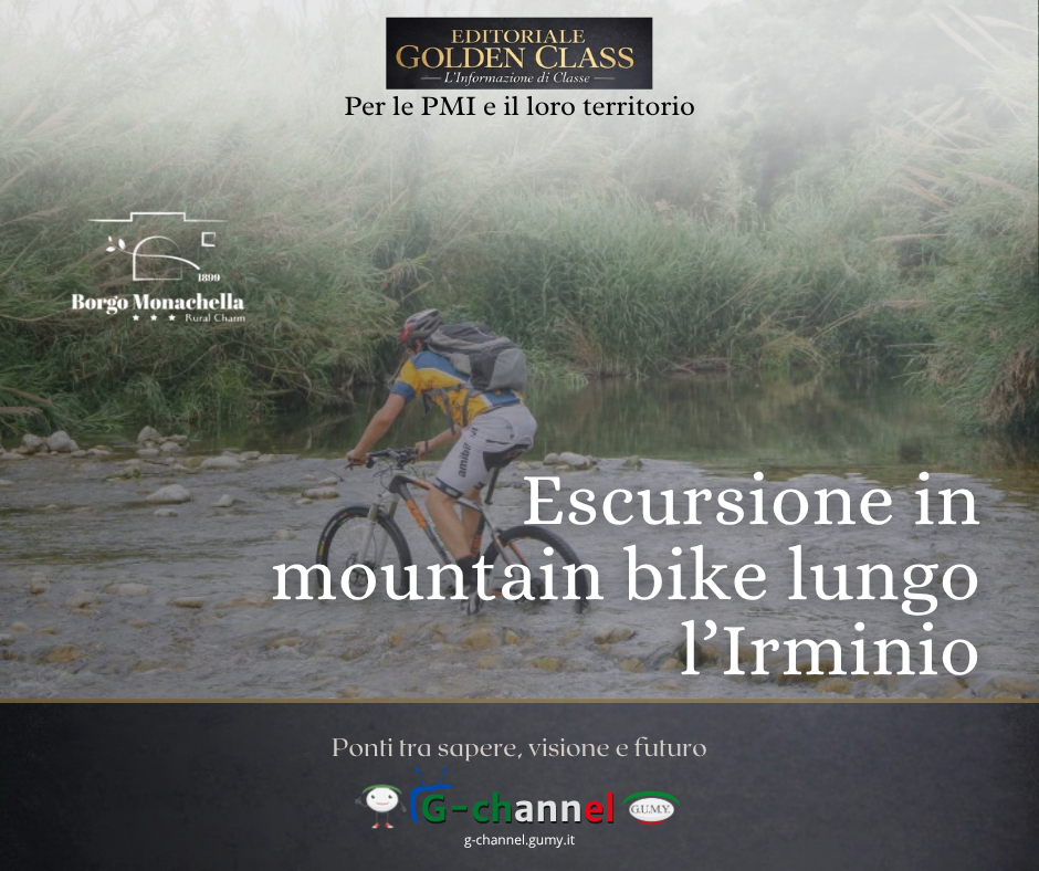 Escursione in mountain bike lungo l’Irminio