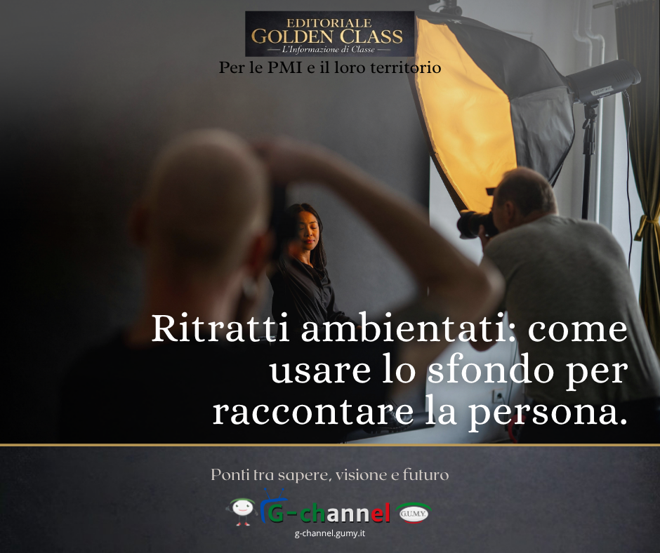 Ritratti ambientati: come usare lo sfondo per raccontare la persona