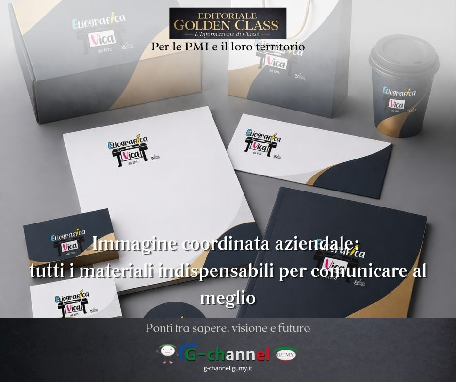 Immagine coordinata aziendale: tutti i materiali indispensabili per comunicare al meglio