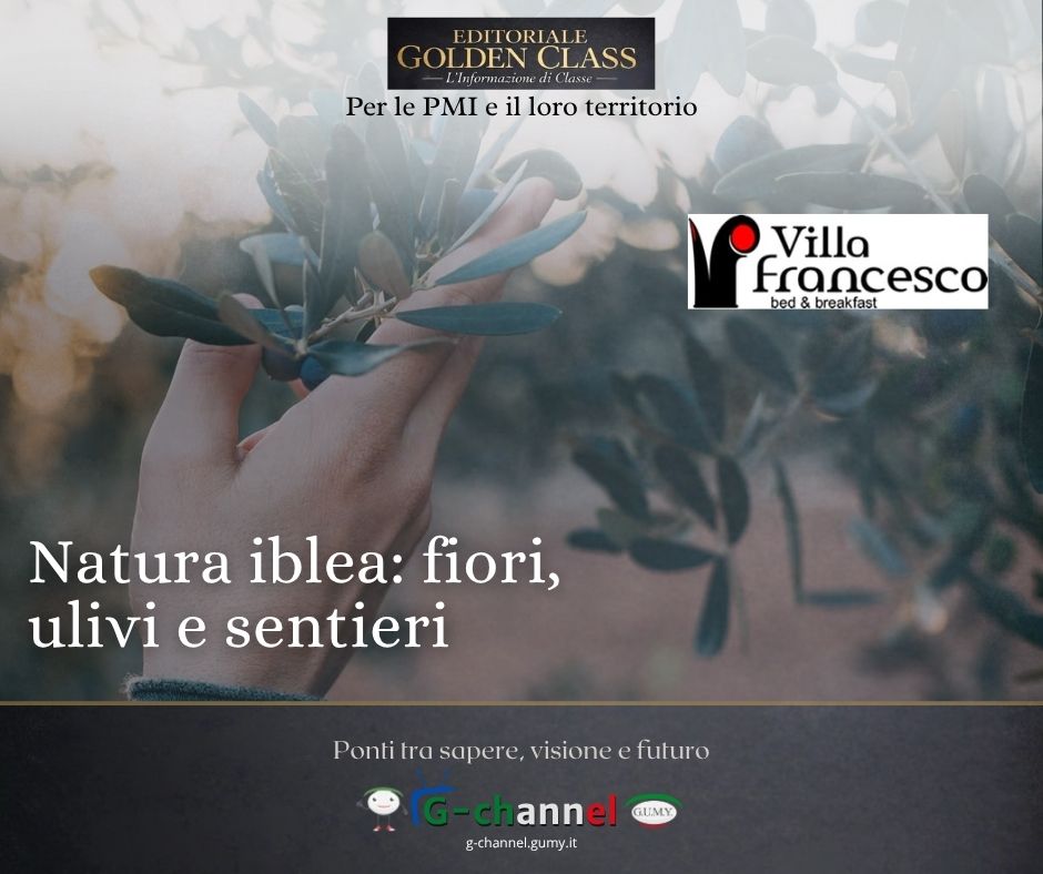 Natura iblea: fiori, ulivi e sentieri
