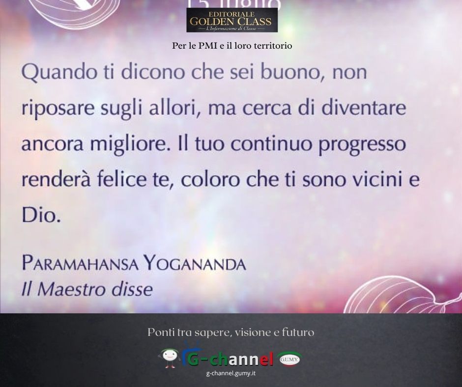 Le Pillole del Dott. Mazzanobile: non accontentarsi mai del bene già fatto