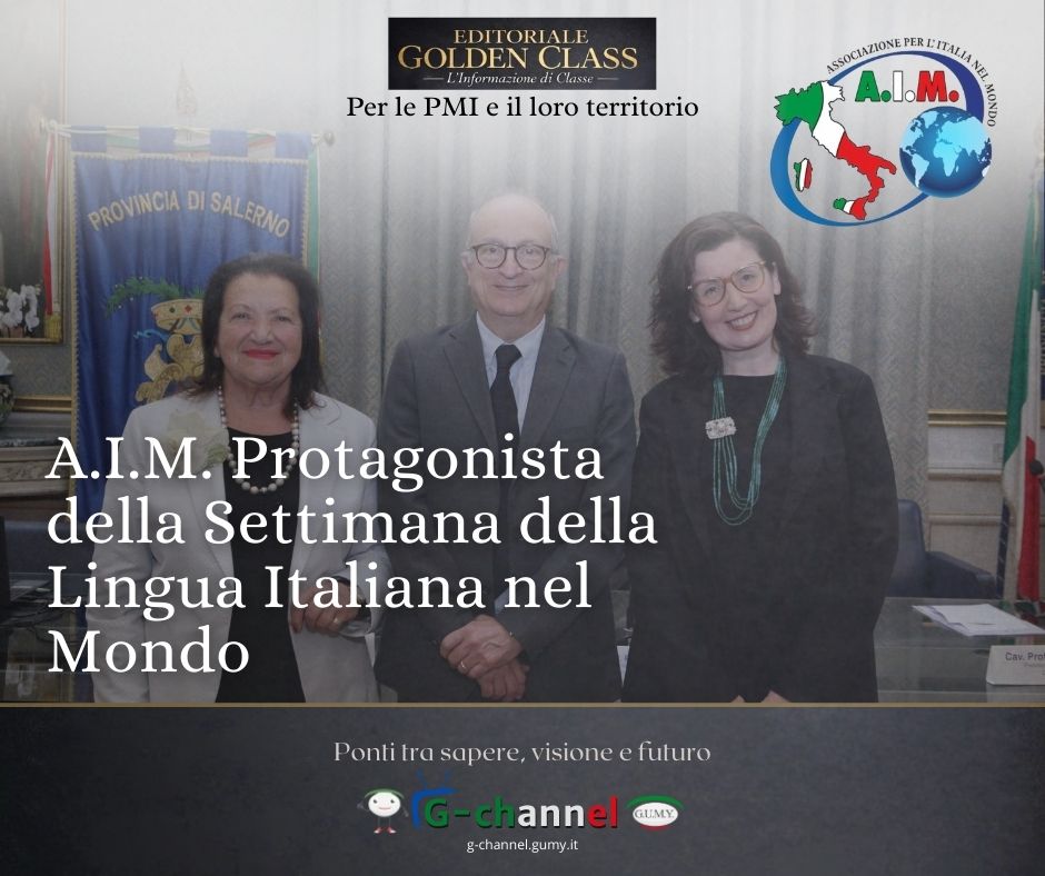 A.I.M. Protagonista della Settimana della Lingua Italiana nel Mondo