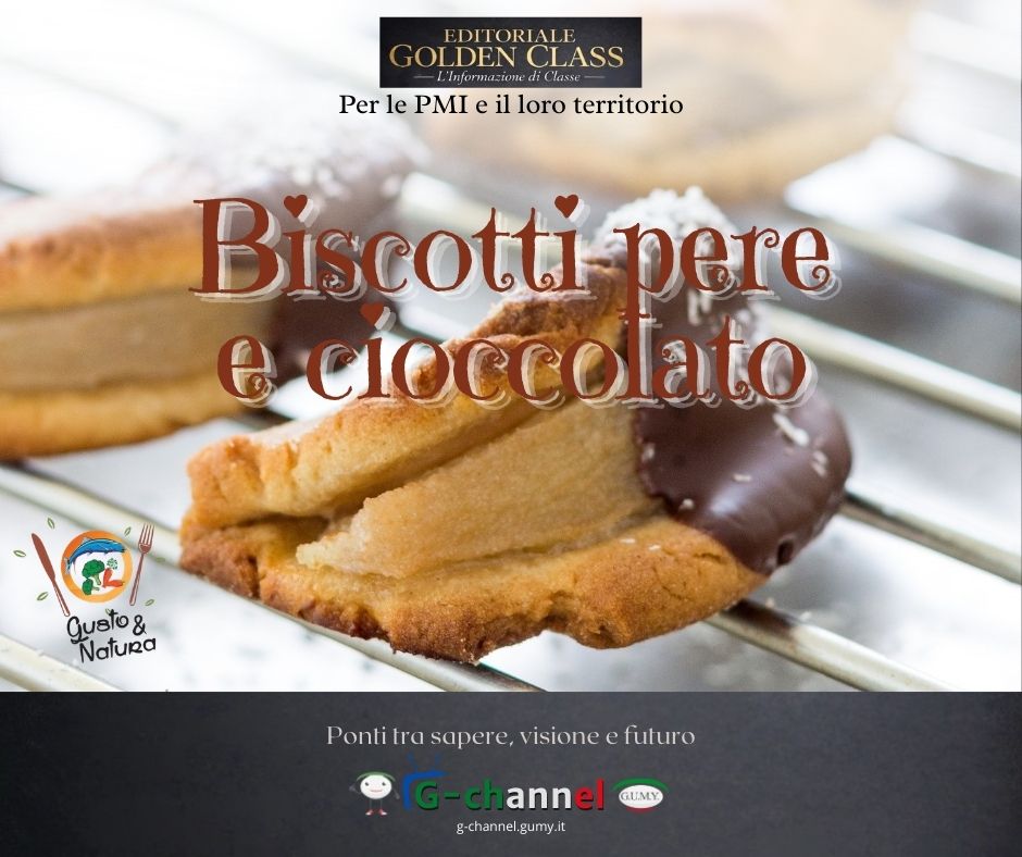Biscotti pere e cioccolato: un abbraccio di gusto e natura