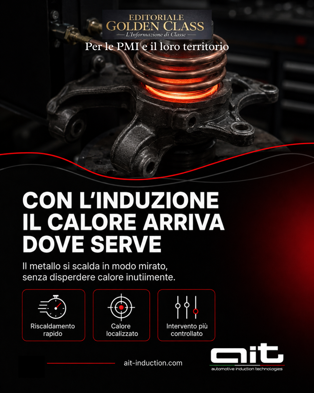 Con l’induzione il calore arriva dove serve