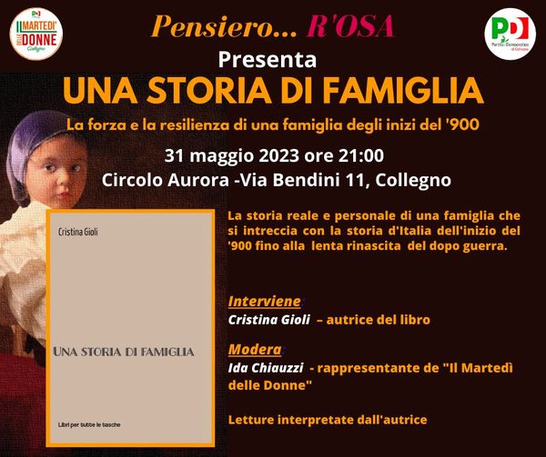 Presentazione del libro UNA STORIA DI FAMIGLIA