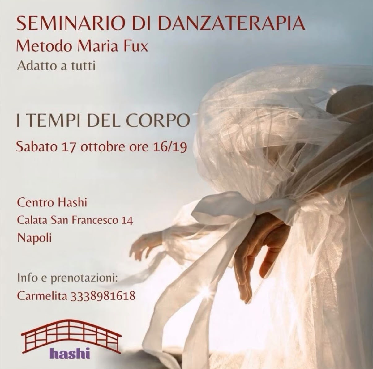 Seminario di danzaterapia metodo Maria Fux 