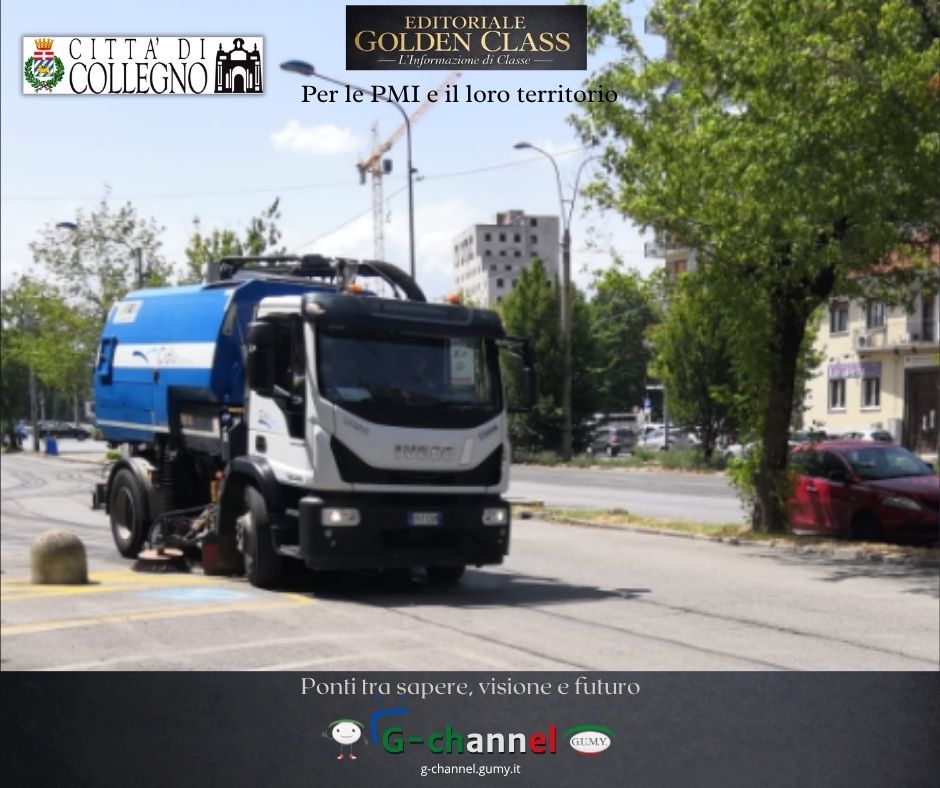 Collegno, pulizia meccanizzata: nuovo calendario dal 15 settembre
