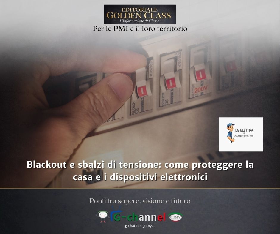 Blackout e sbalzi di tensione: come proteggere la casa e i dispositivi elettronici