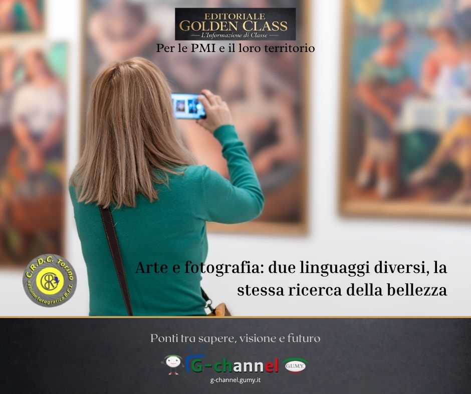 Arte e fotografia: due linguaggi diversi, la stessa ricerca della bellezza