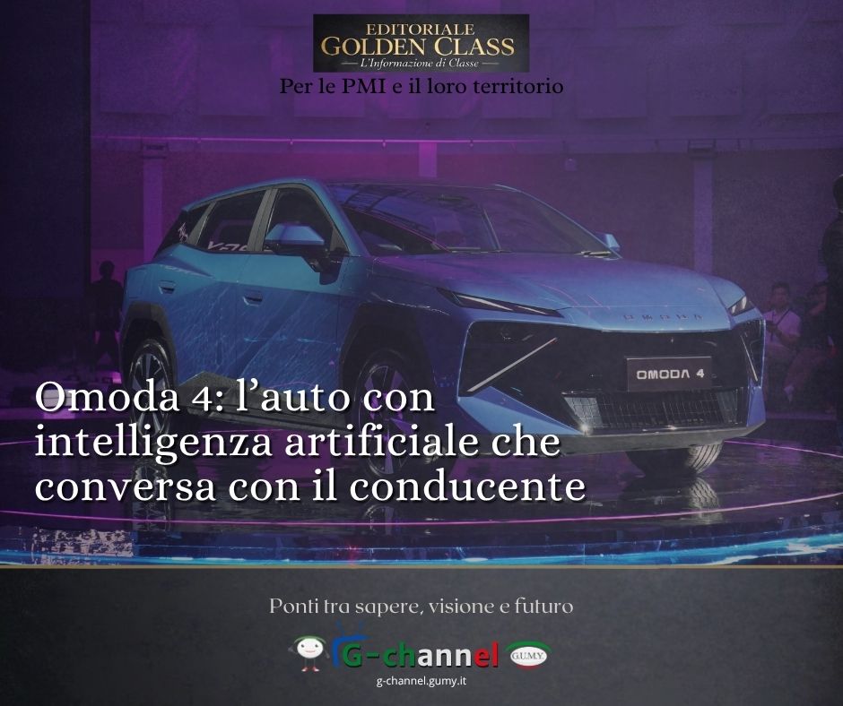 Omoda 4: l’auto con intelligenza artificiale che conversa con il conducente