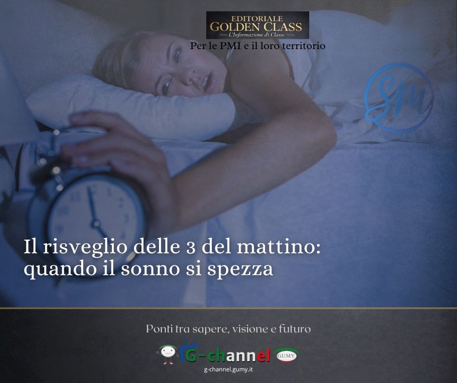 Il risveglio delle 3 del mattino: quando il sonno si spezza