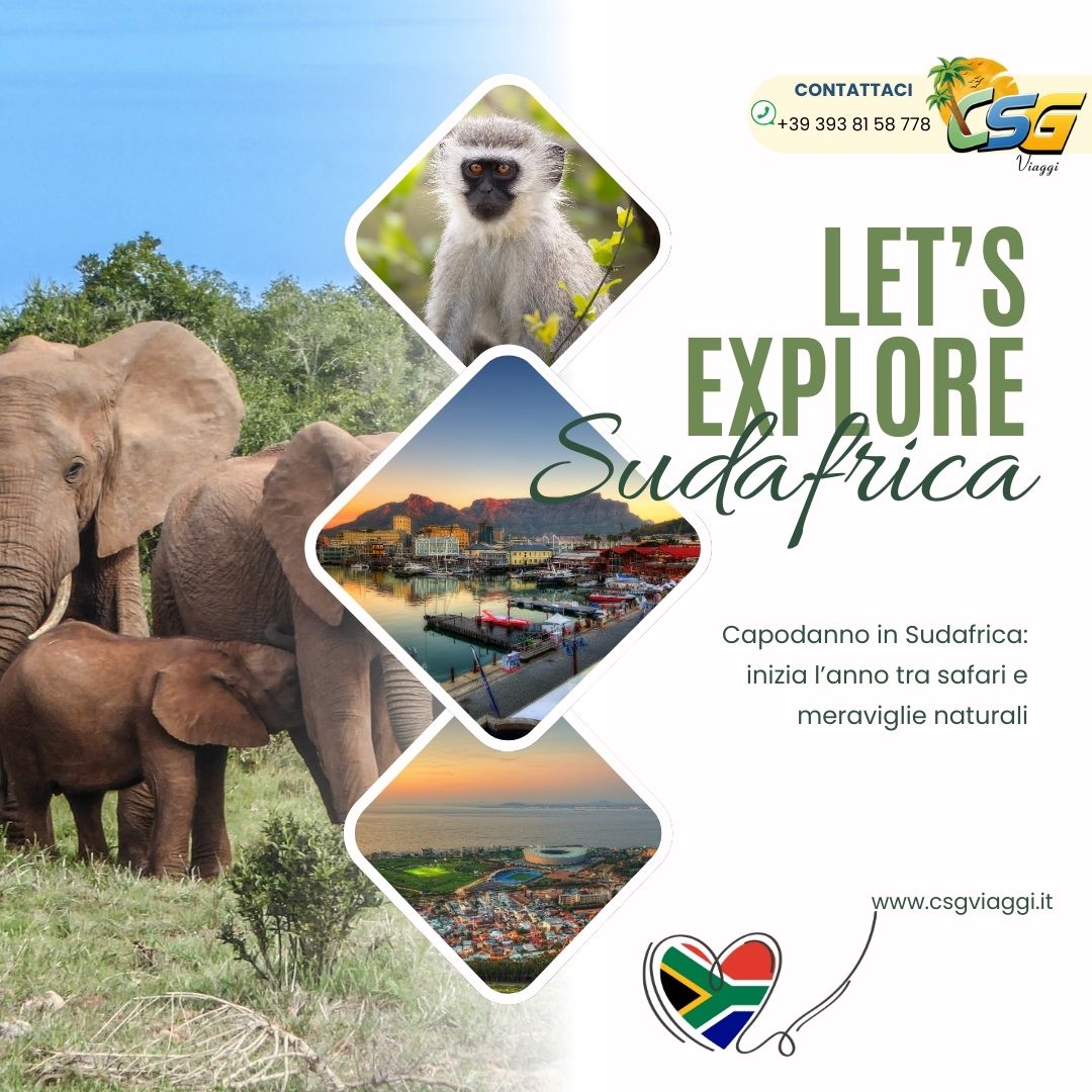Capodanno in Sudafrica: inizia l’anno tra safari e meraviglie naturali
