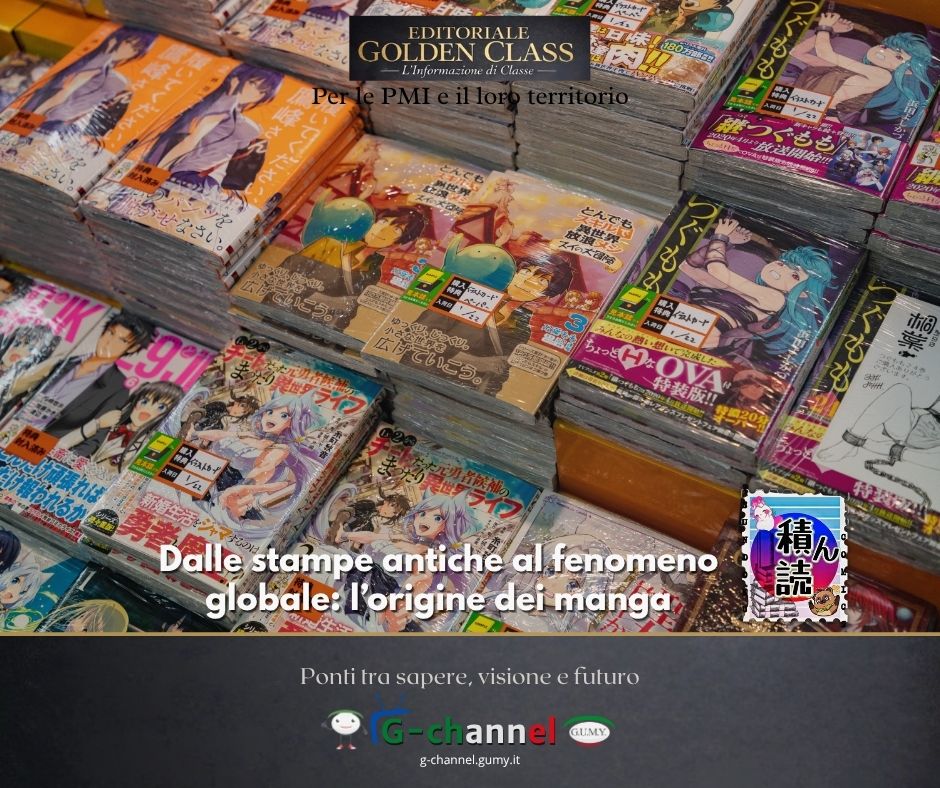Dalle stampe antiche al fenomeno globale: l’origine dei manga