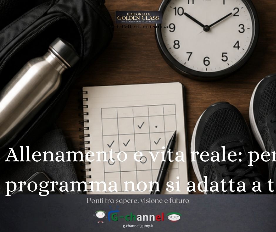 Allenamento e vita reale: perché il tuo programma non si adatta a te