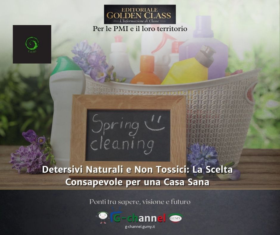 Detersivi Naturali e Non Tossici: La Scelta Consapevole per una Casa Sana