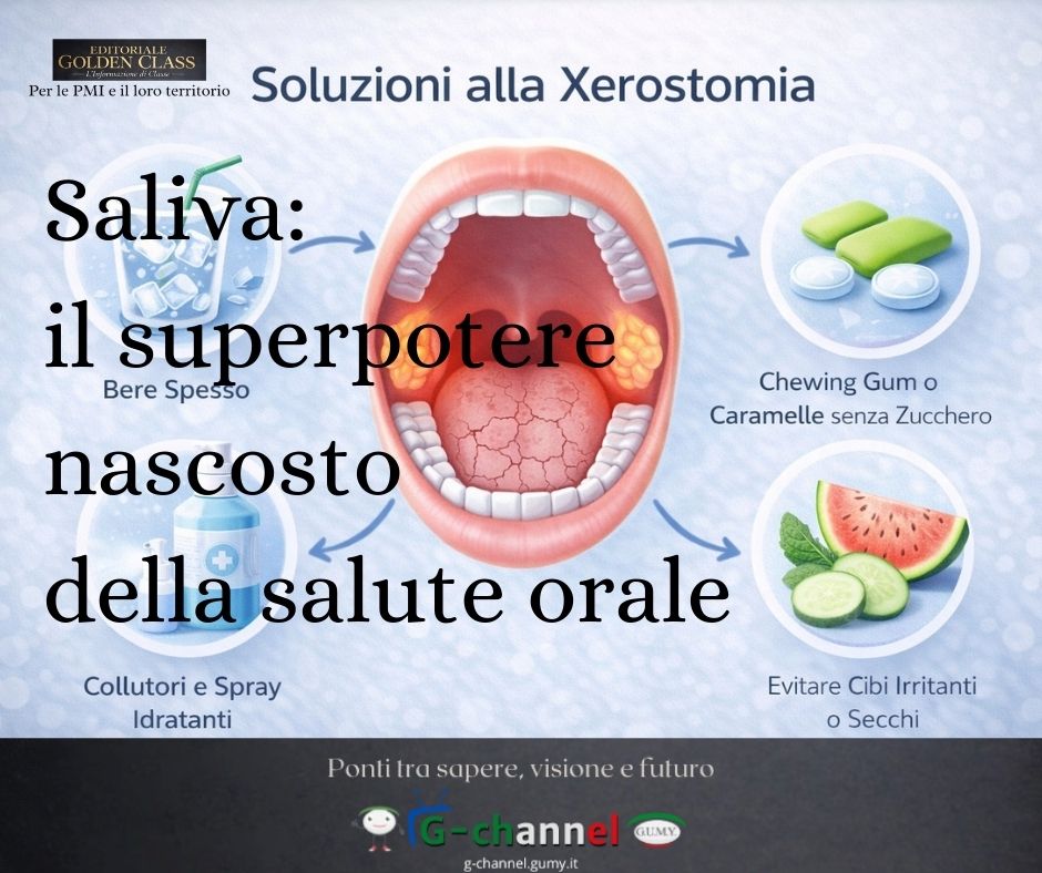 Saliva: Il superpotere nascosto della salute orale