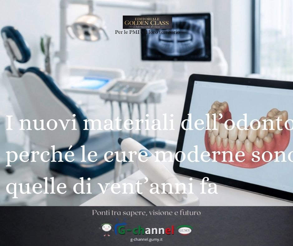 I nuovi materiali dell’odontoiatria: perché le cure moderne sono diverse da quelle di vent’anni fa