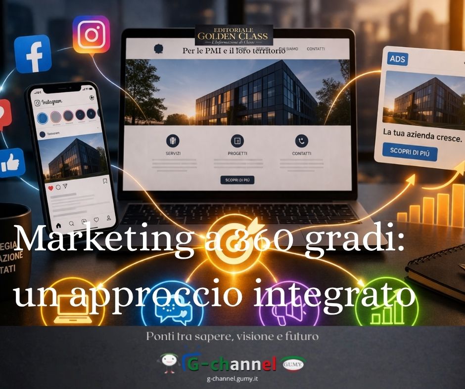 Marketing a 360 gradi: un approccio integrato