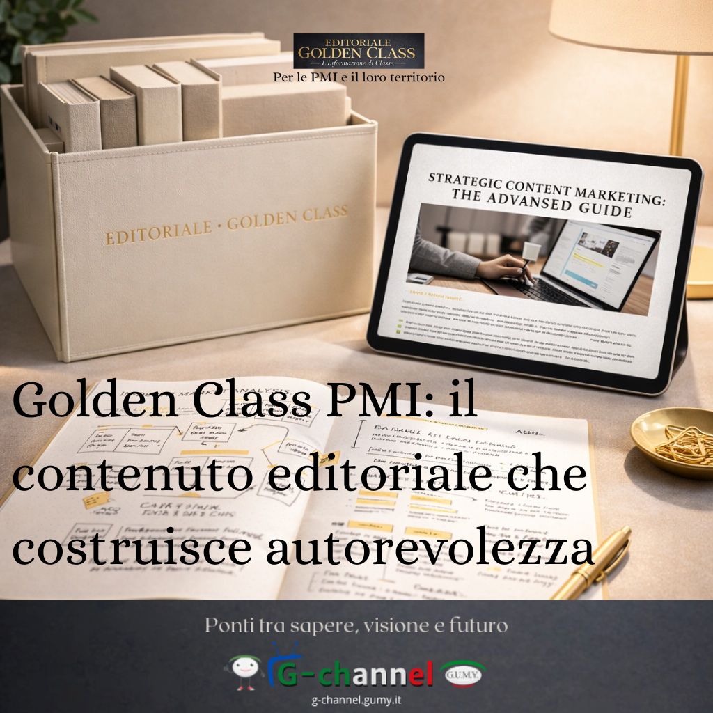 Golden Class PMI il contenuto editoriale che costruisce autorevolezza