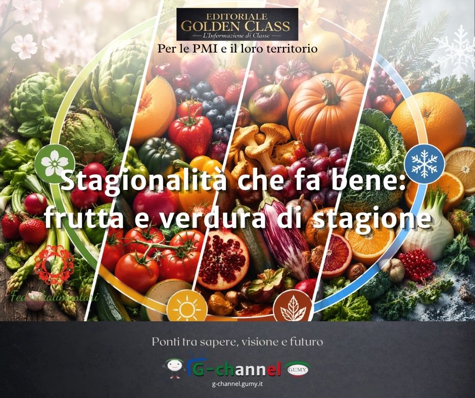 Stagionalità che fa bene: frutta e verdura di stagione
