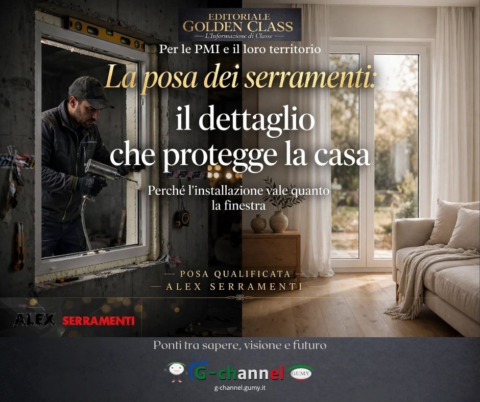 La posa dei serramenti: il dettaglio che protegge la casa