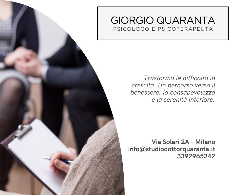Perché Iniziare una Terapia? Perché Iniziare una Terapia?