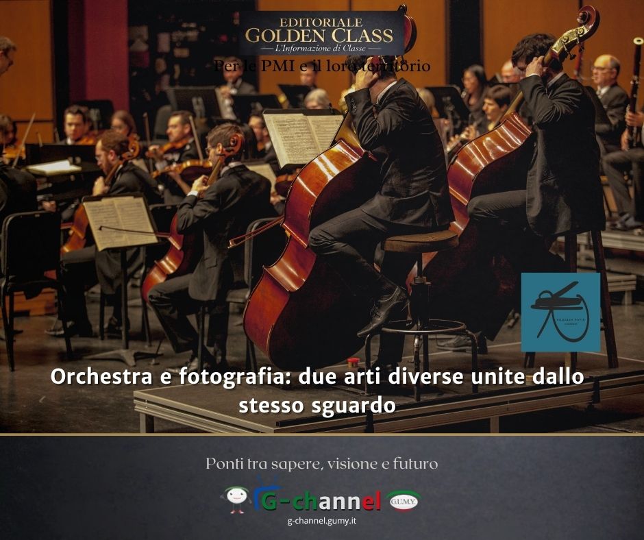 Orchestra e fotografia: due arti diverse unite dallo stesso sguardo