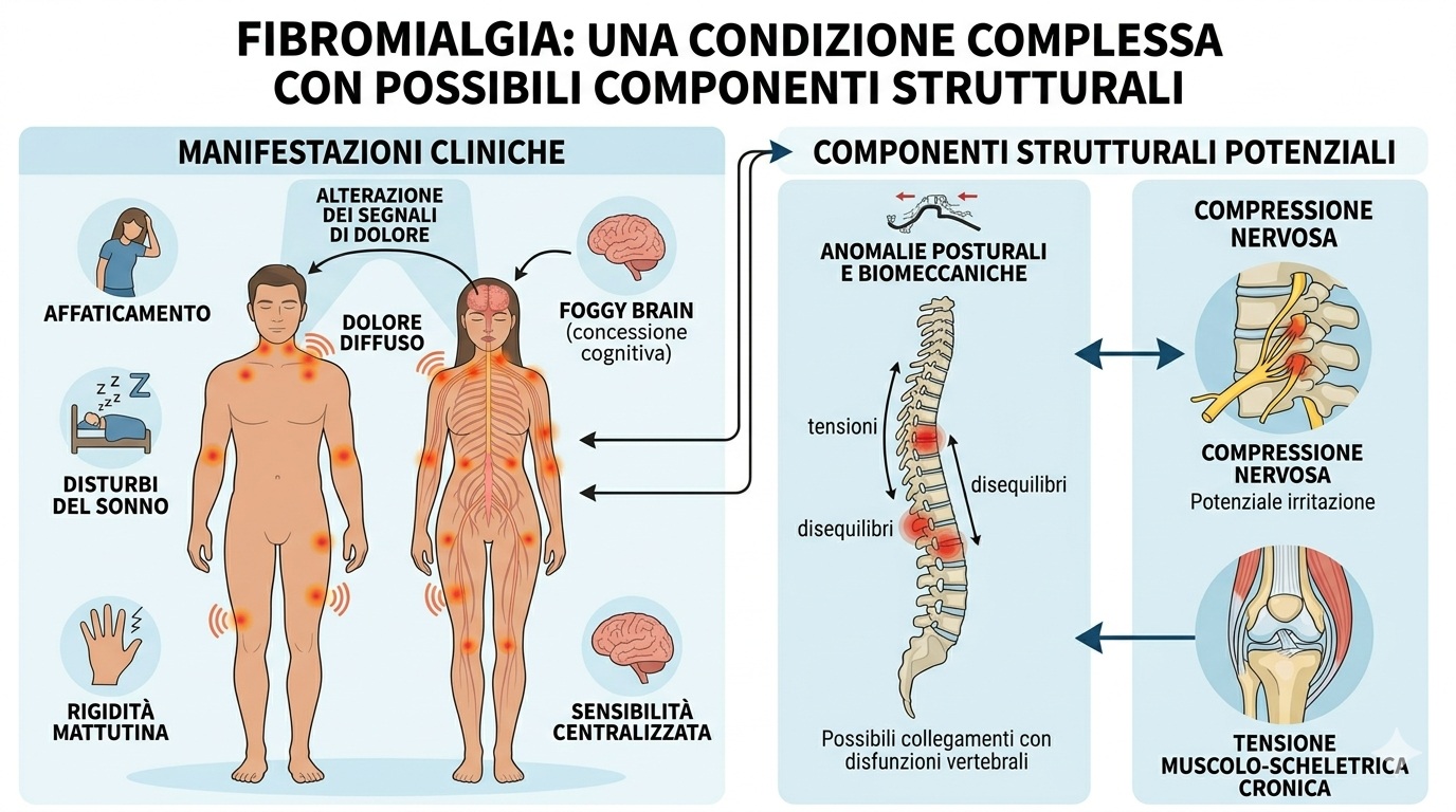 Fibromialgia: una condizione complessa con possibili componenti strutturali