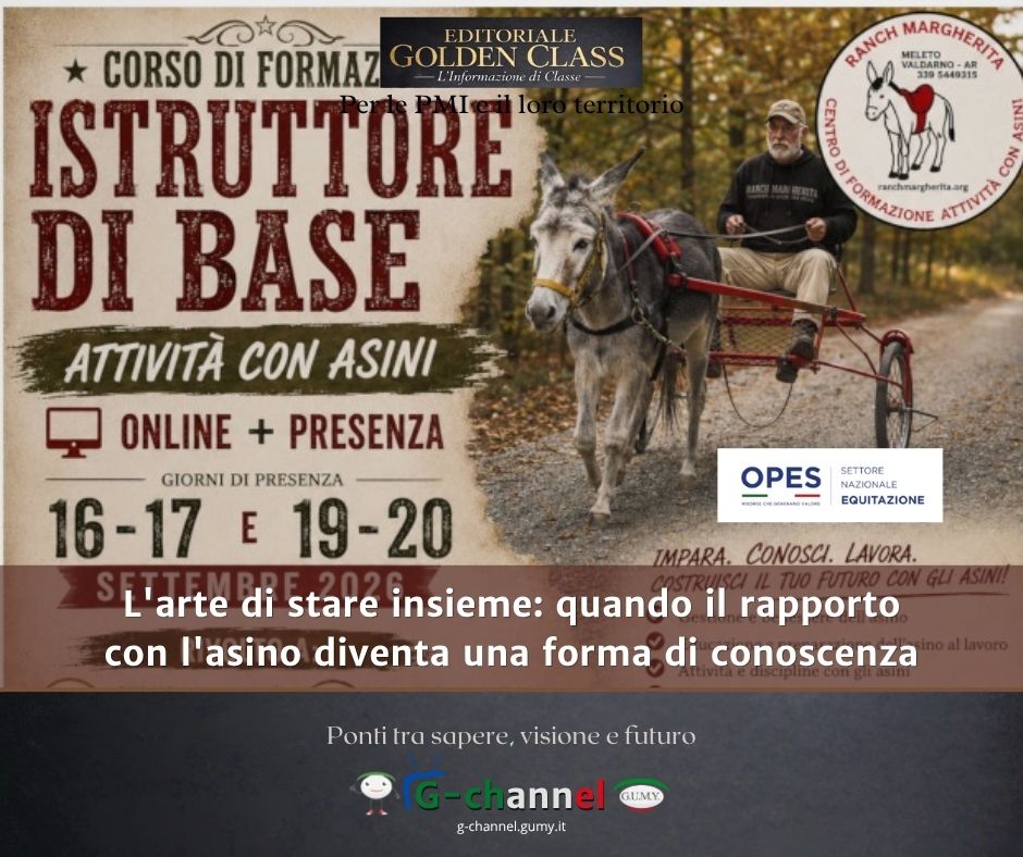 L'arte di stare insieme: quando il rapporto con l'asino diventa una forma di conoscenza