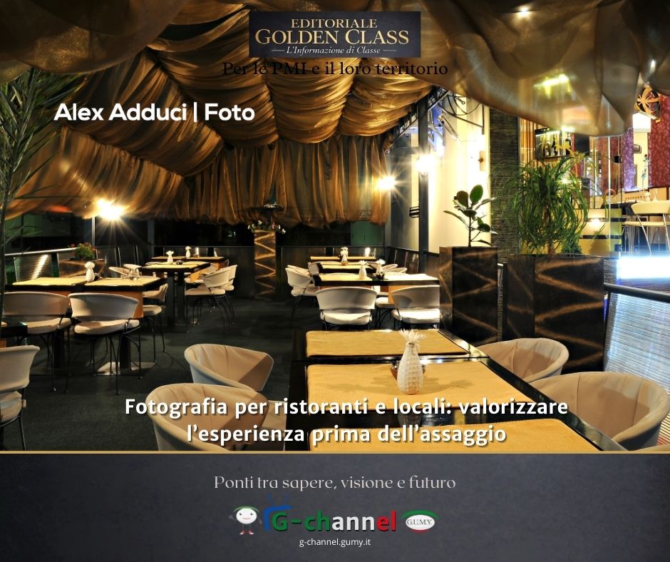 Fotografia per ristoranti e locali: valorizzare l’esperienza prima dell’assaggio