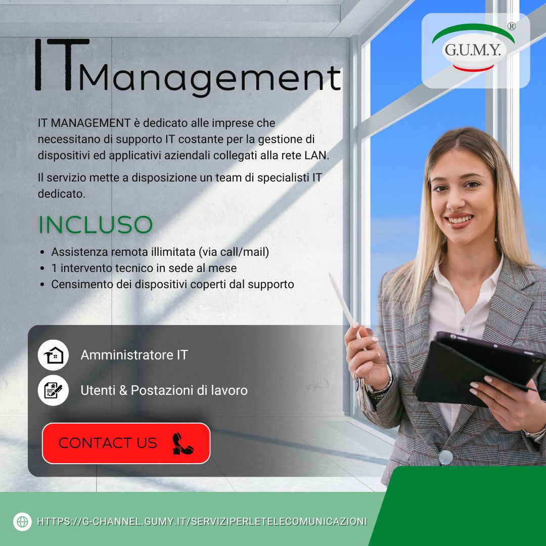 IT Management, la soluzione per la tua azienda