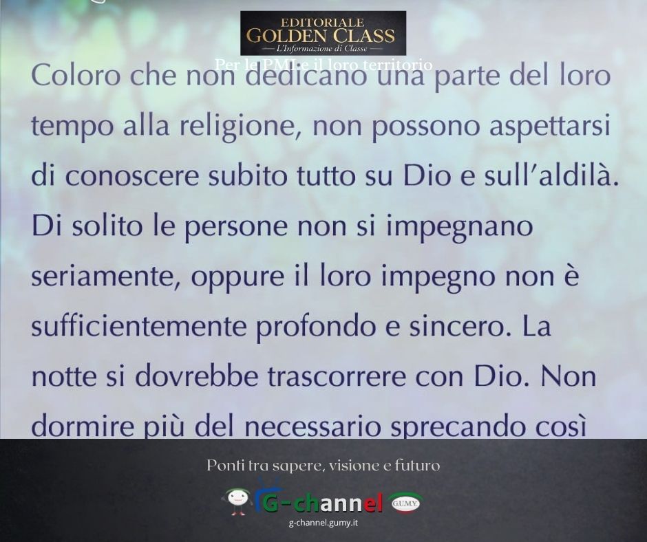 Le Pillole del Dott. Mazzanobile: ritagliare tempo per l’anima