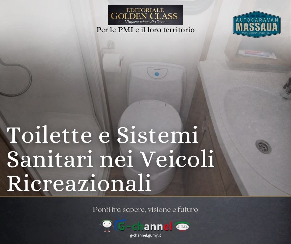 Toilette e sistemi sanitari nei veicoli ricreazionali