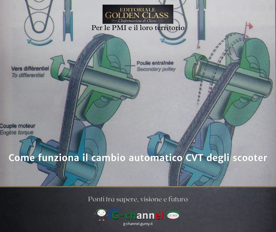 Come funziona il cambio CVT degli scooter