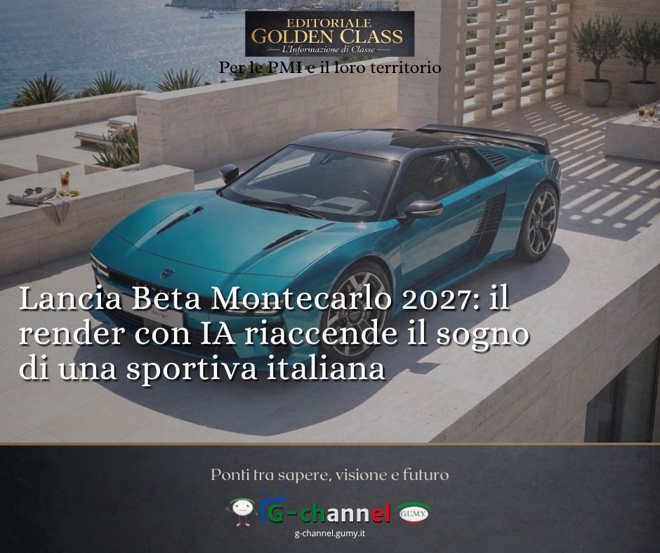 Lancia Beta Montecarlo 2027: il render con IA riaccende il sogno di una sportiva italiana